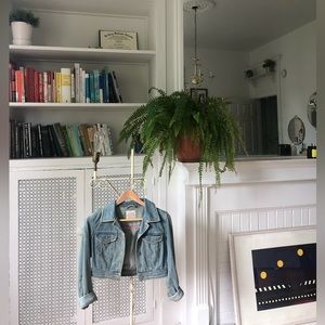cropped quality denim jacket